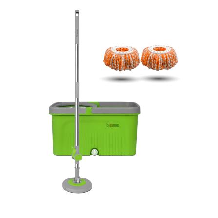 ชุดถังปั่นม็อบ SJEASYMOP รุ่น TANK สีเขียว_1